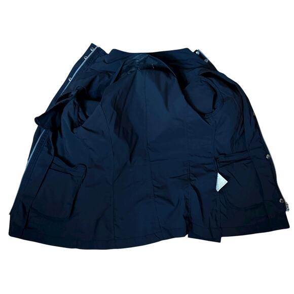 Anatomie Kenya Safari Jacket in Black Size S Two Way Zipper High Neck Slim Fit - Picture 7 of 10